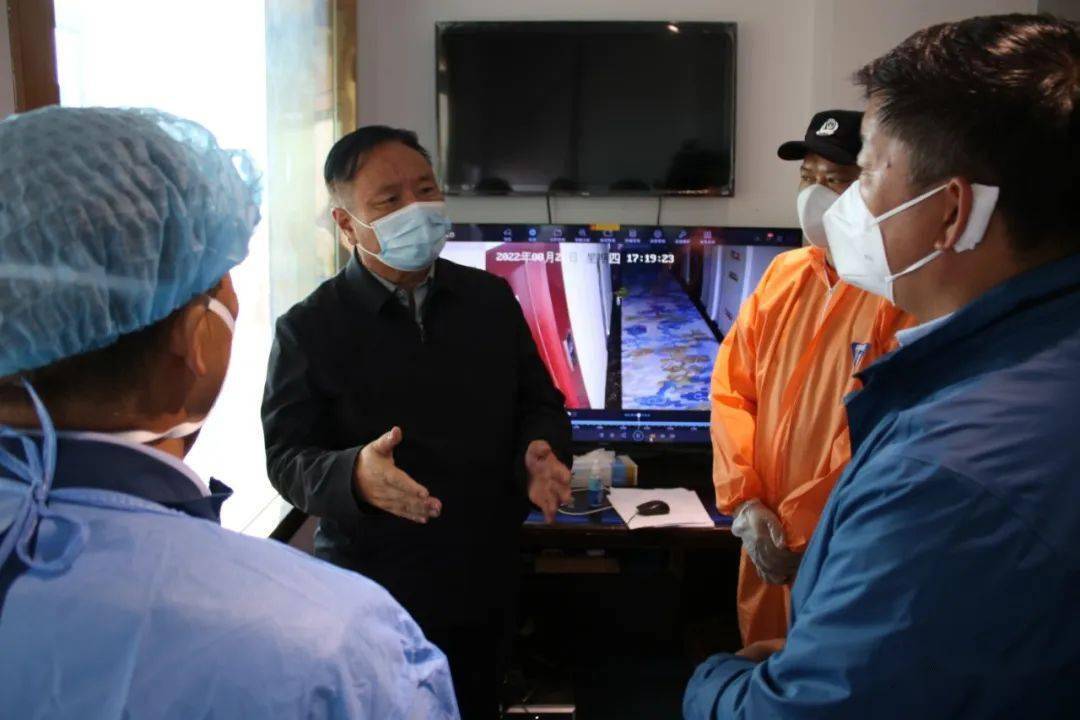 【领导动态】阿琼督导海晏县疫情防控工作_管理_隔离_情况