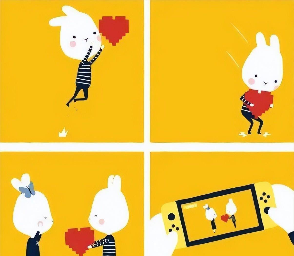这组黄黄的插画,不用一个字,提醒我们珍惜身边人_作品_时候_周汉麟