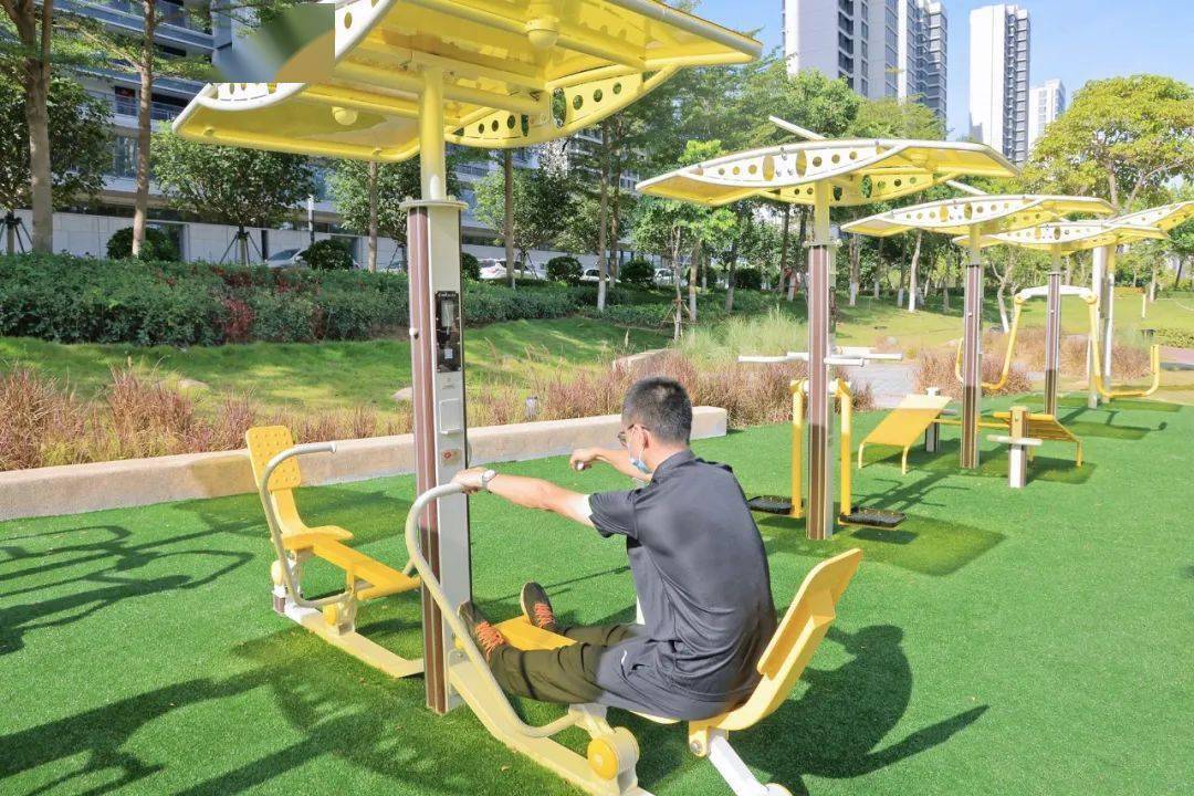 近期,翔安新增18个全民健身场地,分布在各公园,社区的许多角落,让周边