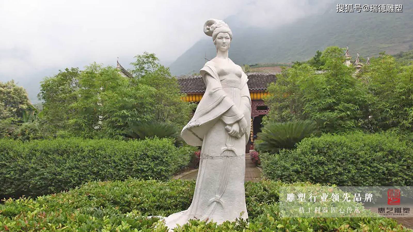 四大美女之一——王昭君人物雕塑_单于_匈奴_汉元帝