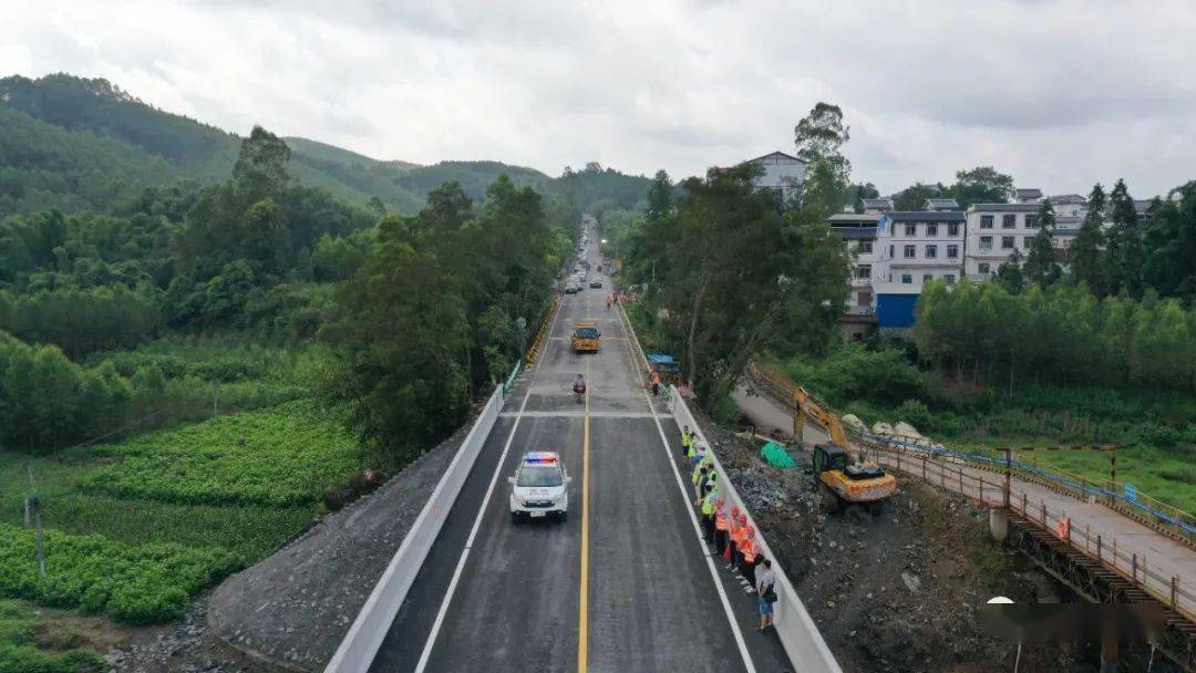 环江洛阳镇才现桥正式通车啦!_广西_桥梁_群众