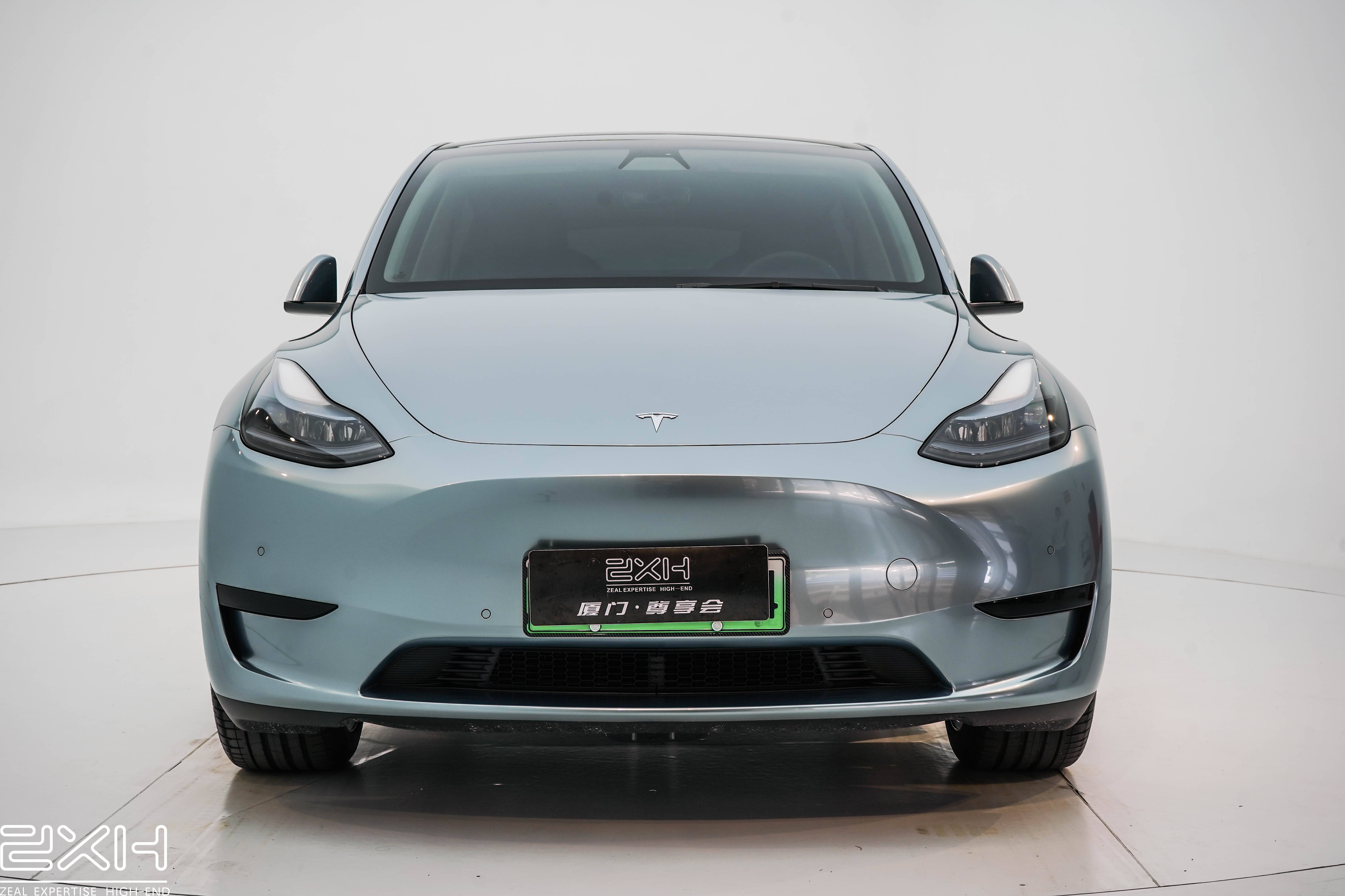 厦门尊享会 特斯拉modely贴改色膜升级电吸门电把手加氛围灯_搜狐汽车