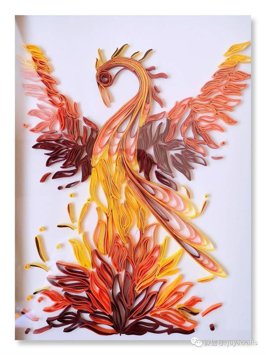 【作品专辑】一位英语老师的衍纸作品1