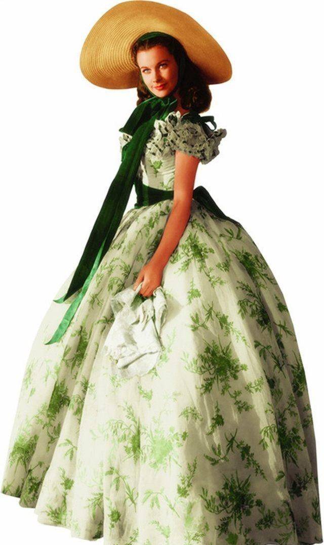 "乱世佳人"费雯·丽:她的颜值足以让时间停止,她就是美的代言_郝思嘉