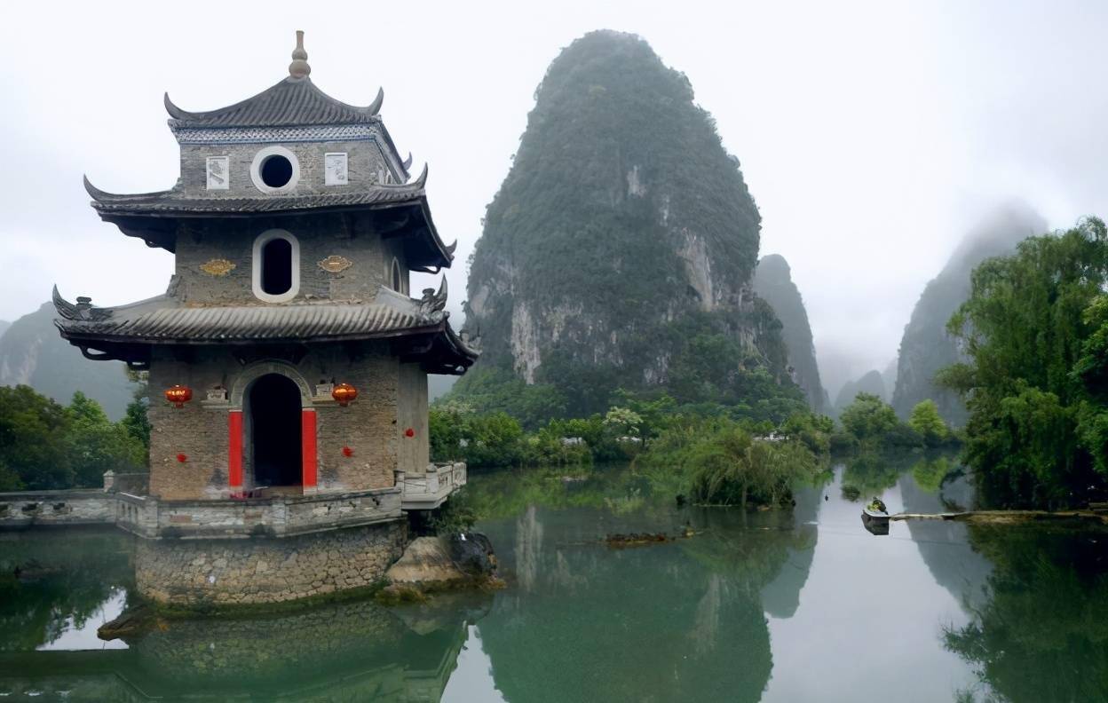 广西靖西市百年古镇,风景秀丽不输桂林,民风淳朴倍感亲切_旧州_绣球