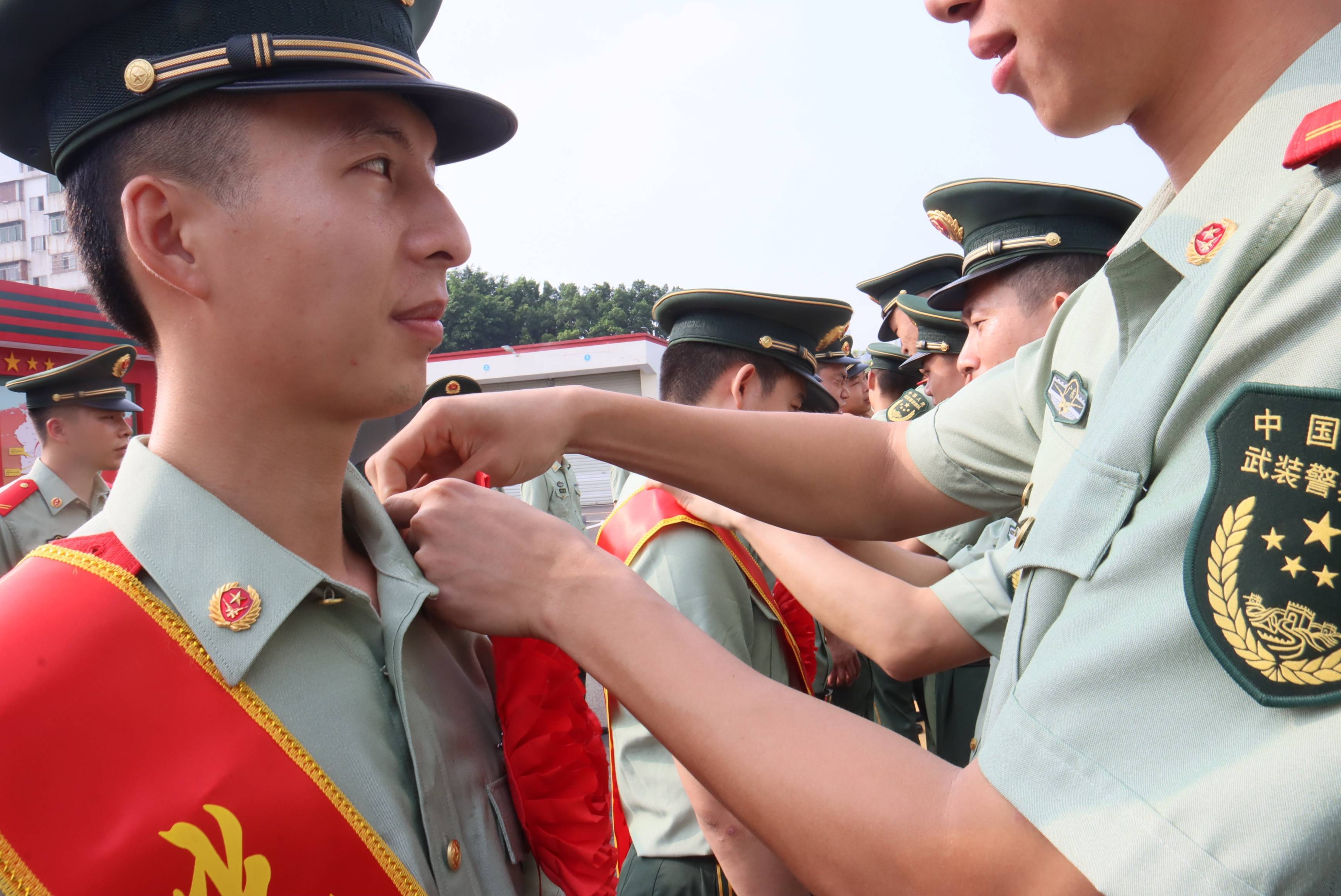 惠州武警图片