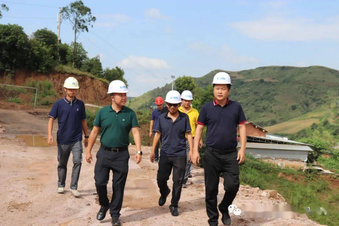 【领导调研】建水县副县长沈也程到岔科调研工作