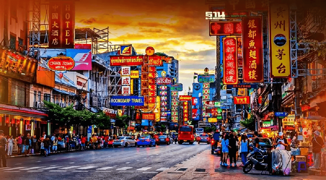 泰国曼谷唐人街入选世界最酷街道top 10,中国两处街道上榜!