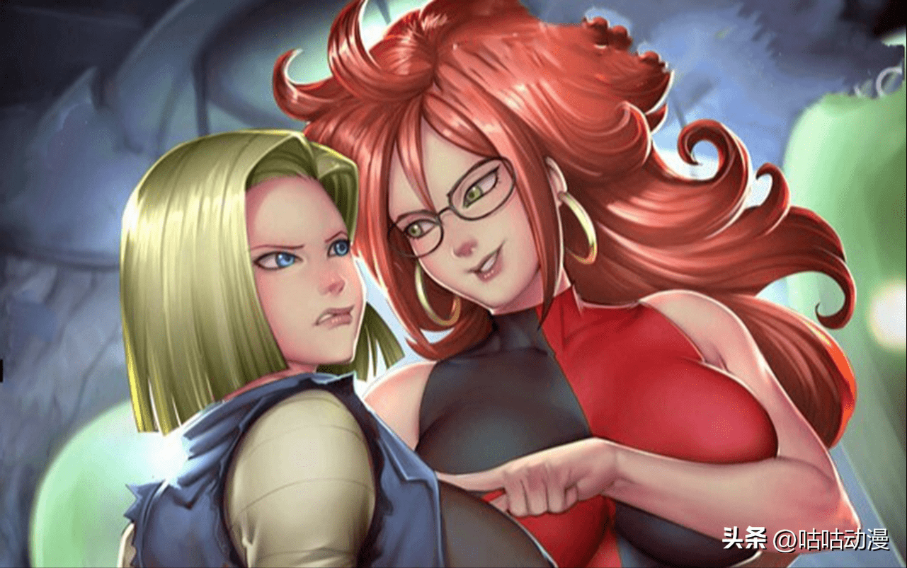 龙珠:18号是龙珠第一女神,悟空和芭朵斯结婚,孩子出生就是白神_布玛