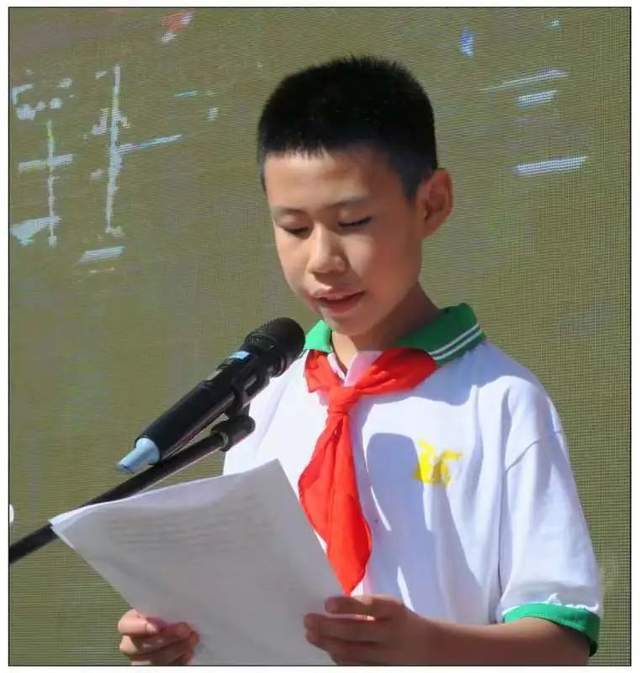 张家口靛厂小学举行2022至2023学年度秋季开学典礼_同学_李警官_全体