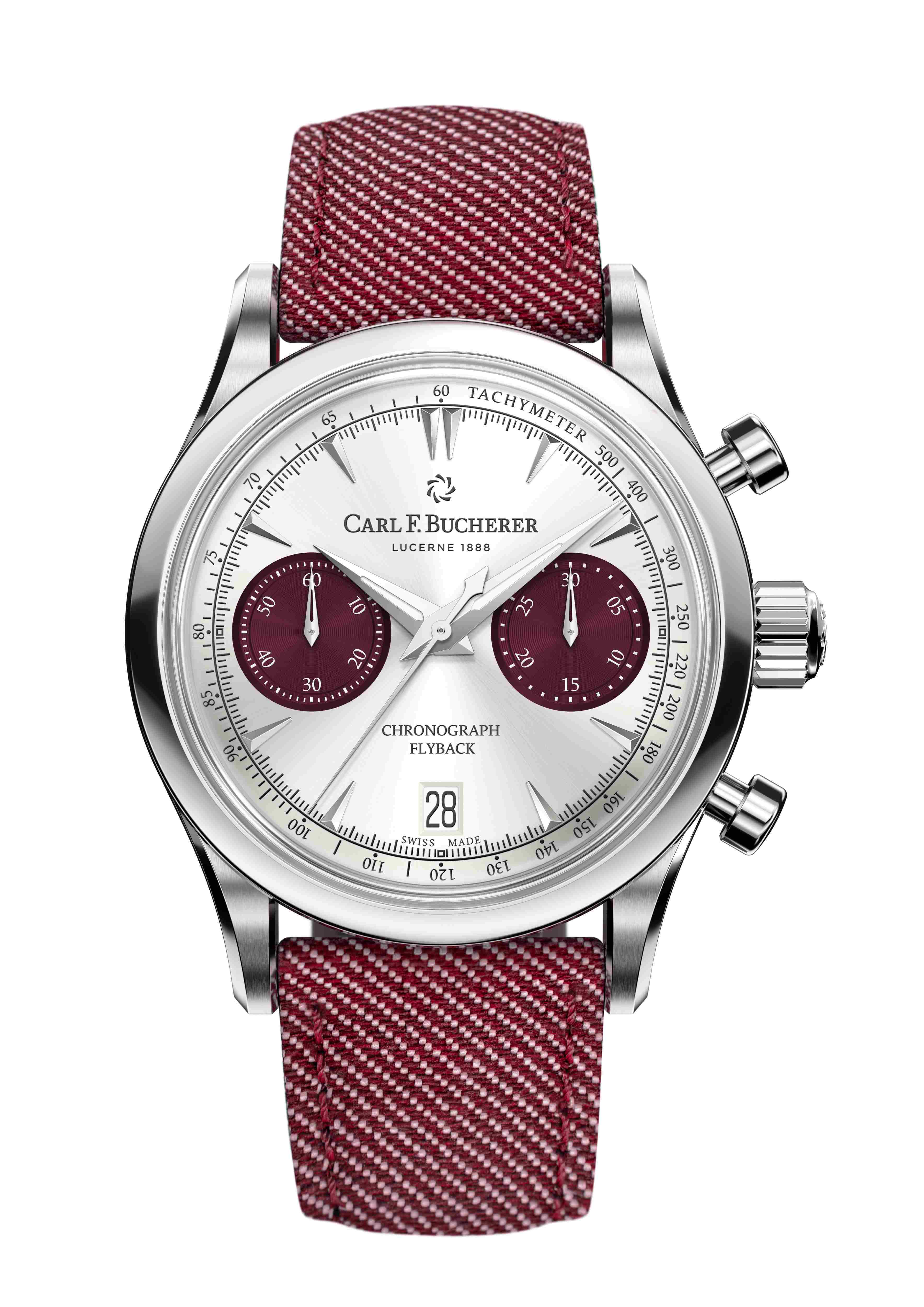 宝齐莱推出五款全新40毫米马利龙飞返计时腕表:色彩