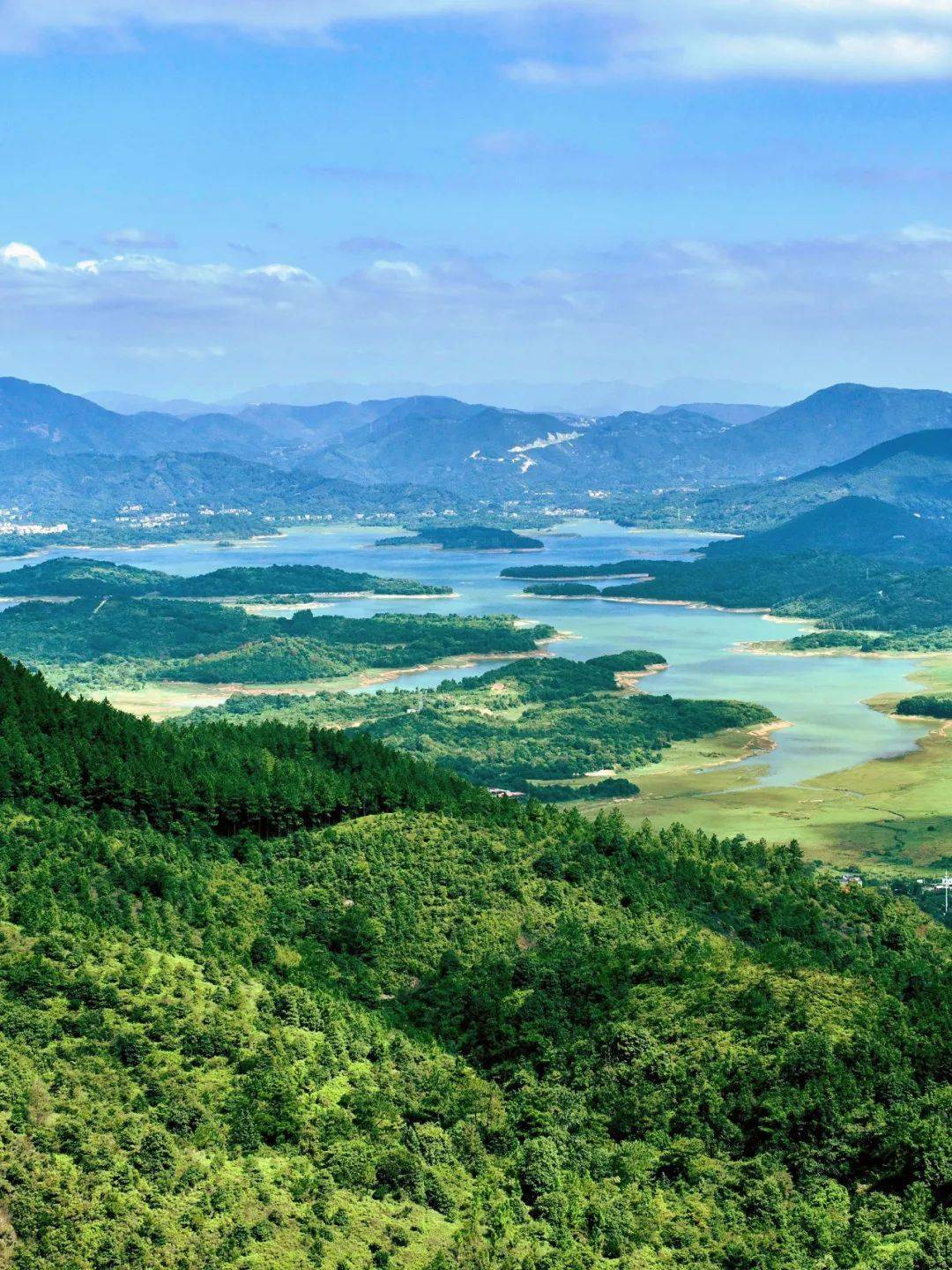 东圳水库风景区图片