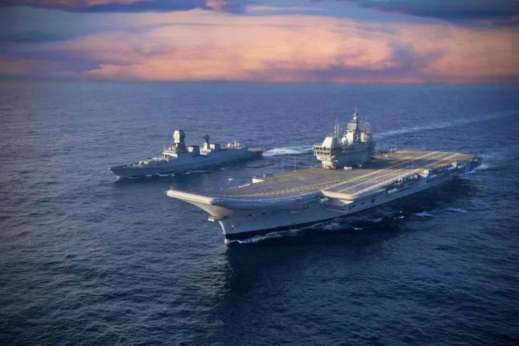 莫迪亲自揭幕并更换海军军旗_印度首艘航母正式服役_维克兰特_航空