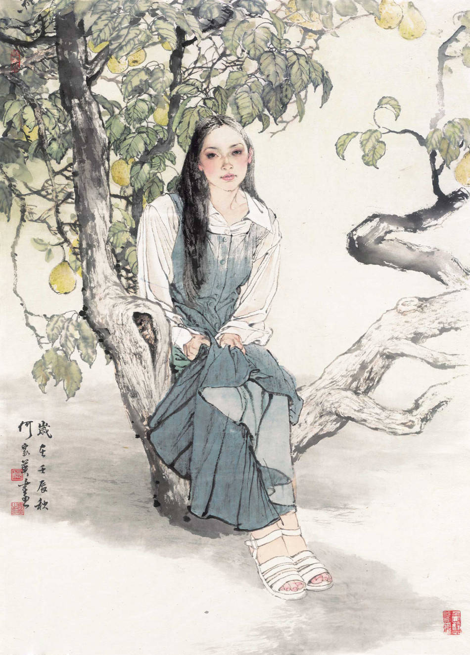 展览|国际艺术——优秀民族书画家何家英作品展_代表作品_当代_天津