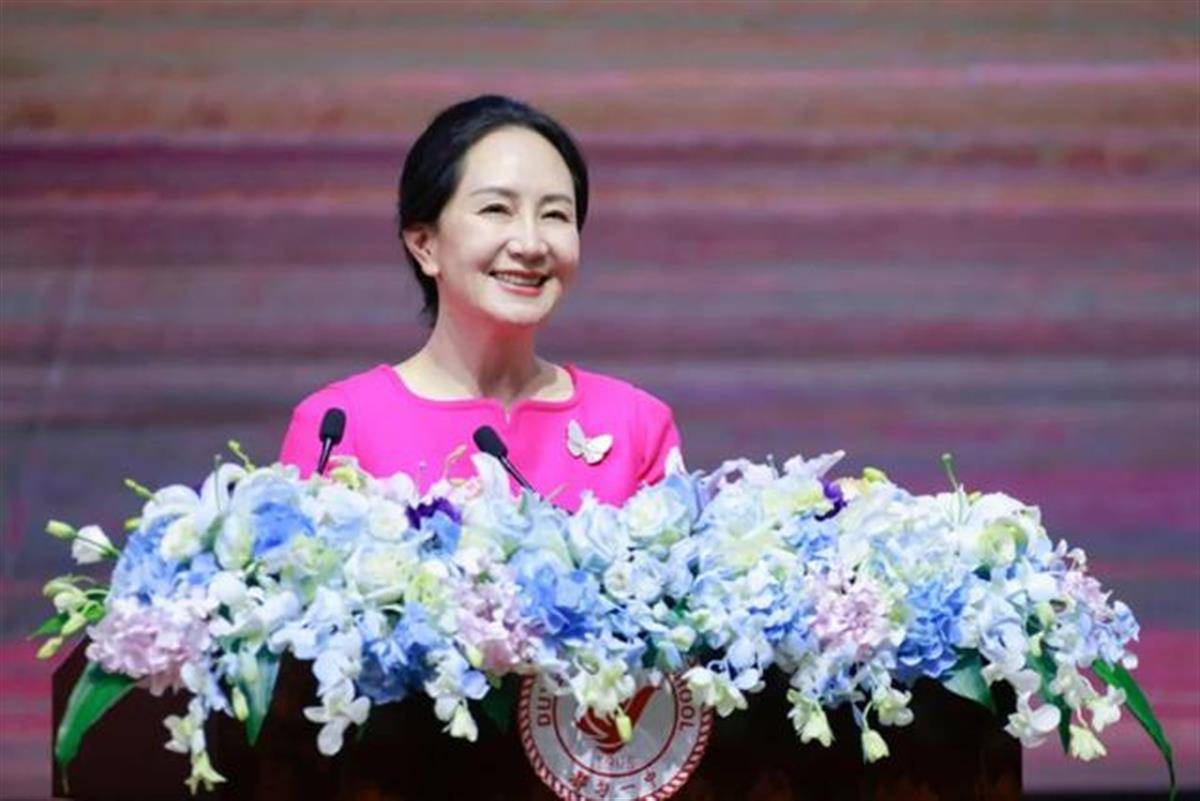 极目时评|孟晚舟回母校演讲刷屏,像华为这样去逆战“寒冬”_任正非_都匀市_寒气