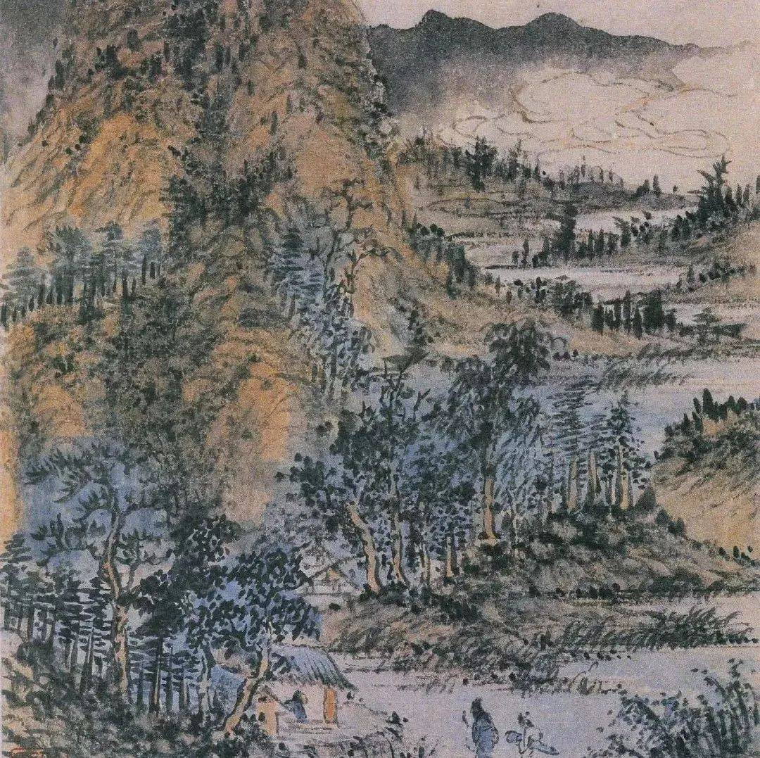 髡残论画:残僧本不知画,偶然坐禅后悟此六法_书画_居士_山水
