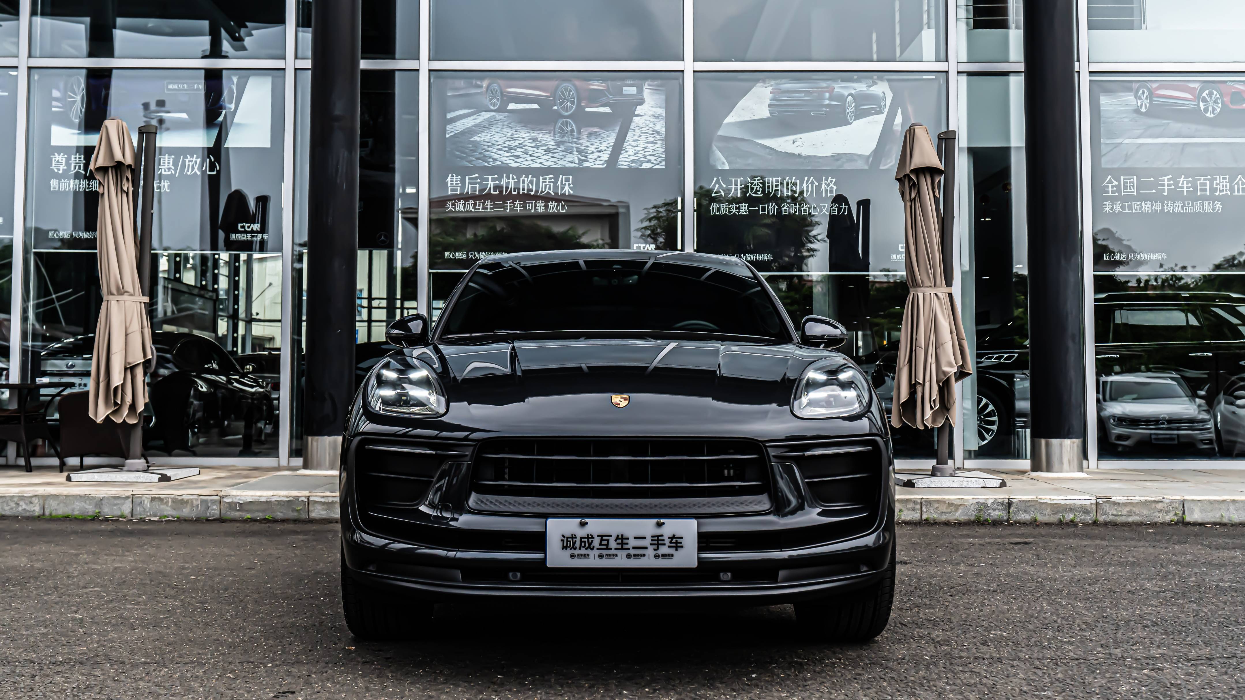 "跑味"十足,彰显个性,还带隐形车衣—保时捷 macan 2022款 2.