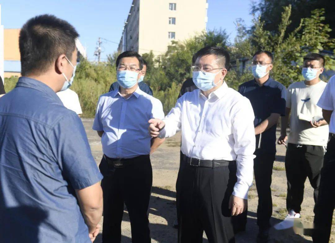 在船营区,昌邑区,龙潭区和吉林高新区的新能源汽车换电站建设用地现场