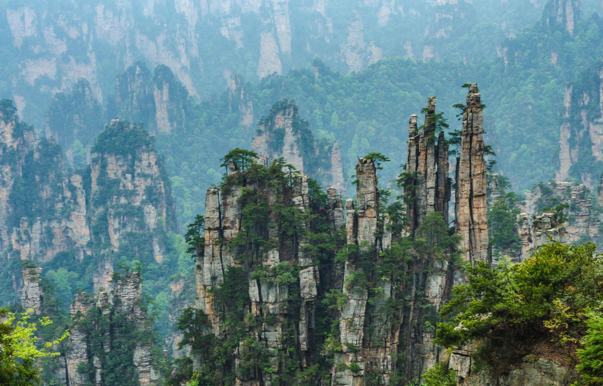 湖南最著名的旅游景区，中国首个国家森林公园，美若仙境值得一去