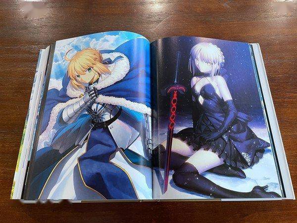 15年fate历程《重返阿瓦隆 武内崇fate画集》欣赏_系列_入口_随书
