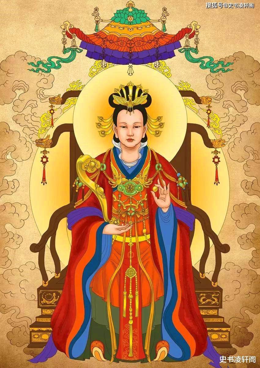 "西王母即九灵太妙龟山金母,又号太虚九光龟台金母元君,系先天西华至