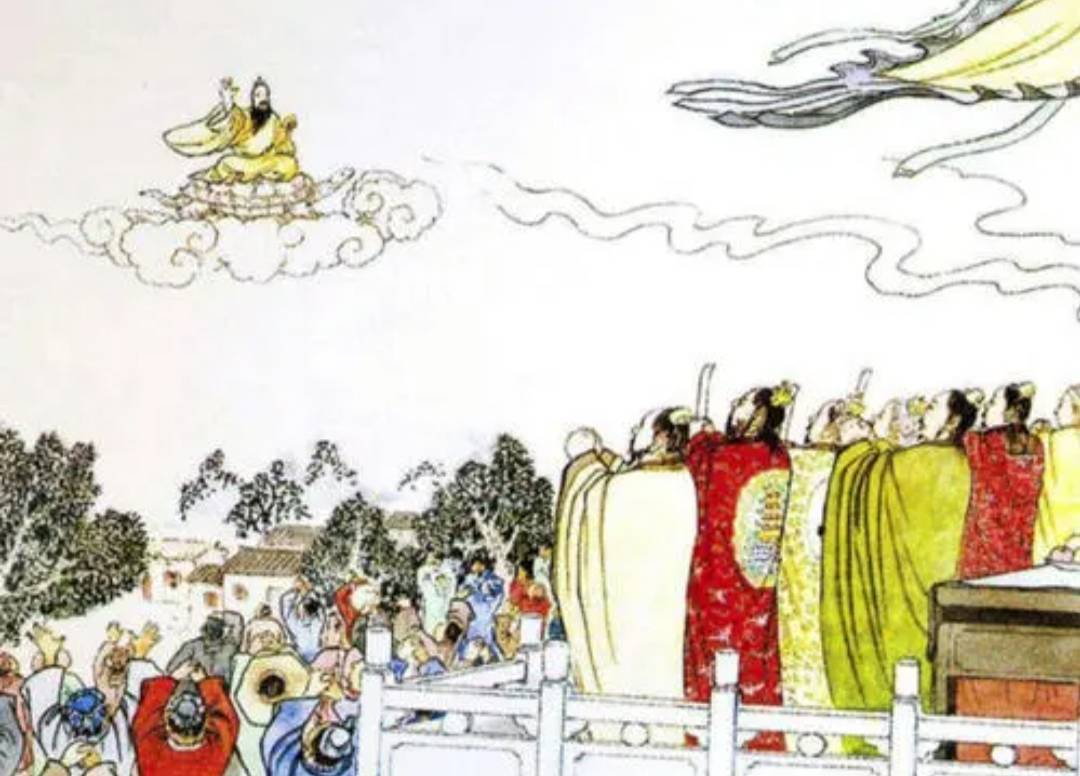 神仙谱之王子乔:王姓始祖好修道,锦绣江山身后抛,跨鹤飞升上九霄_丘公_全传_汪云鹏