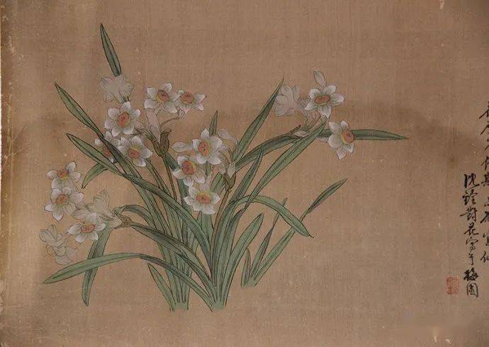 名品视界】清代沈铨花鸟画作品欣赏_搜狐网