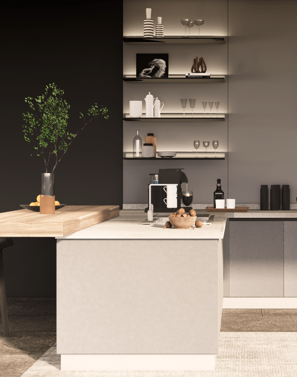 火星人不锈钢台面场景图生活日新月异 台面也要与时俱进相信火星人