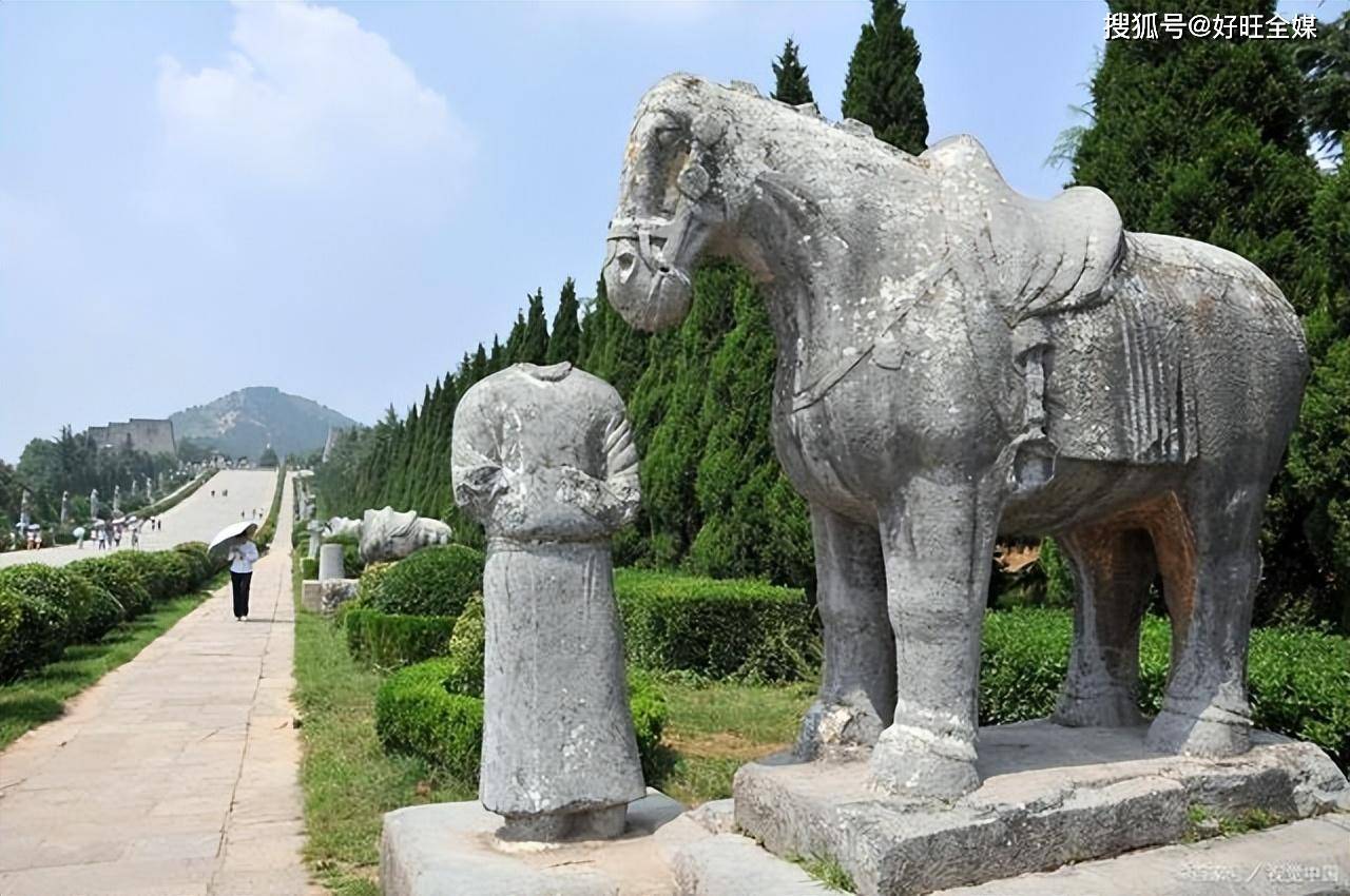 魅力陝西行|走進乾陵博物館之武則天二首詩文賞析_上苑_唐享_天下