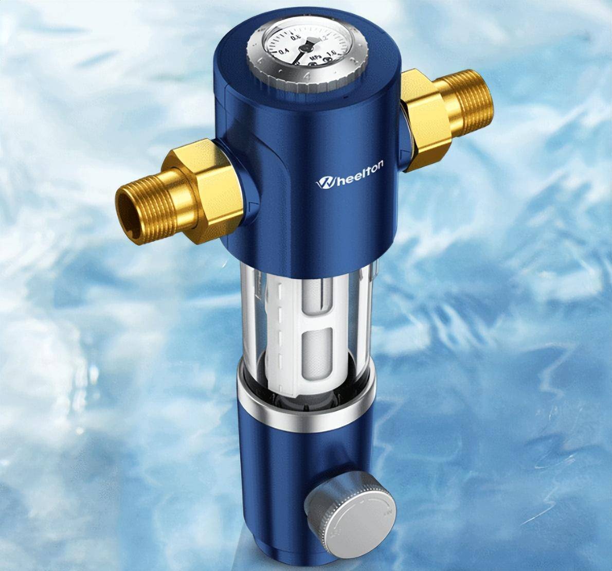 安装了净水器就不用前置过滤器了?_用水_杂质_惠尔顿