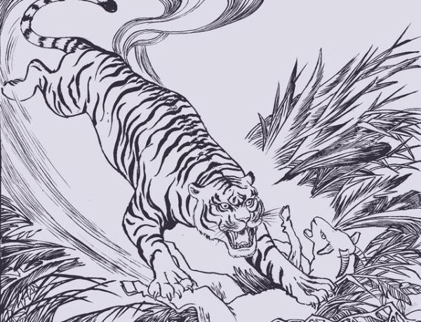 人虎易形:古代志怪小说中的老虎