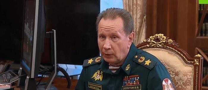 "司令佐洛托夫亲自汇报工作,普京略显疲态_国民警卫队_俄罗斯_近卫军