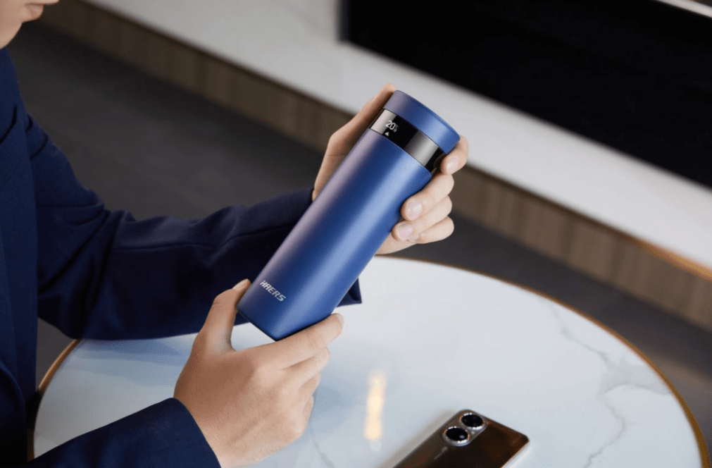 教师节送礼,首选华为智选 哈尔斯智能水杯_不锈钢_礼物_饮水