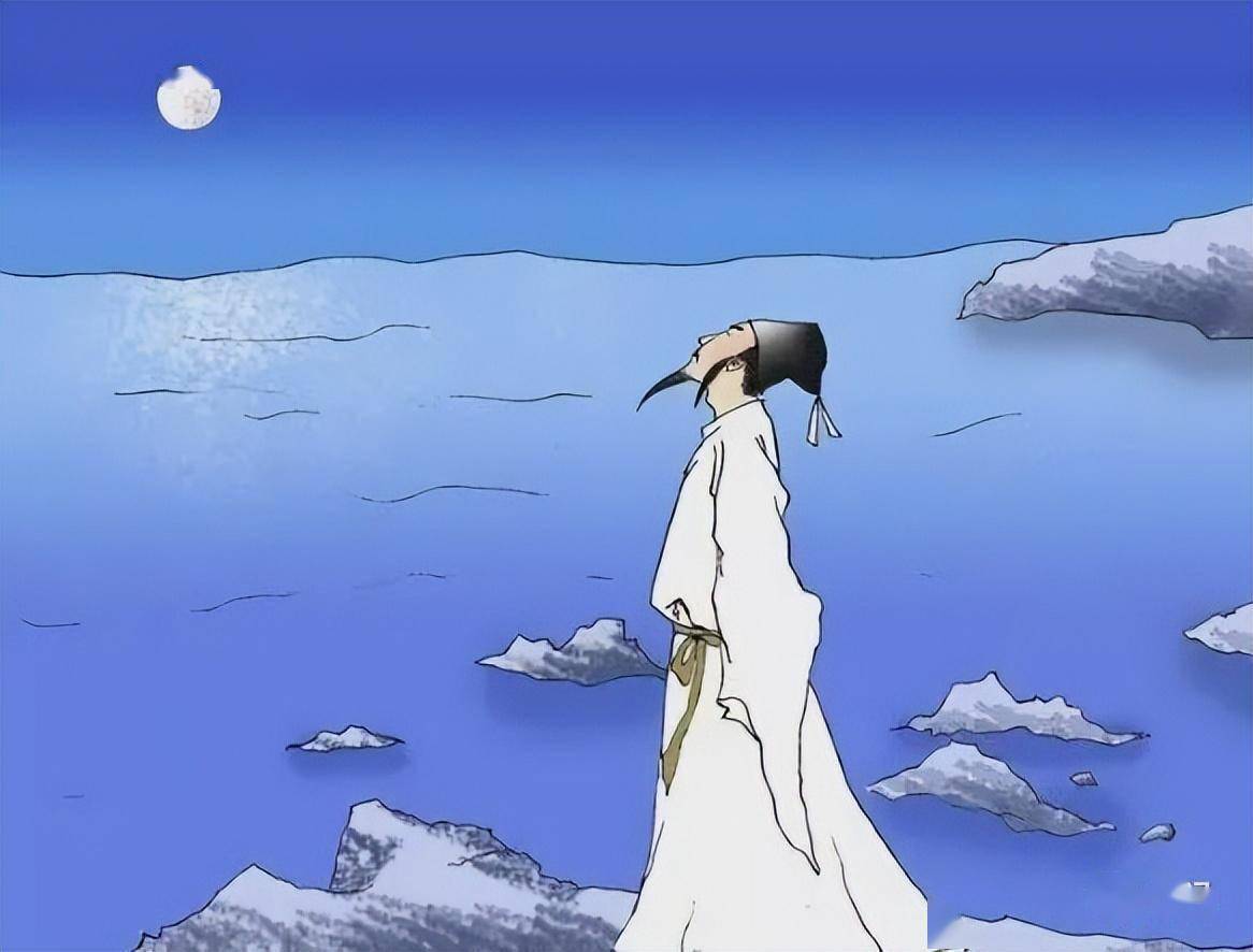 人身自由的老杜看着长安的月亮,想起了还住在鄜州的老婆孩子,望月思家