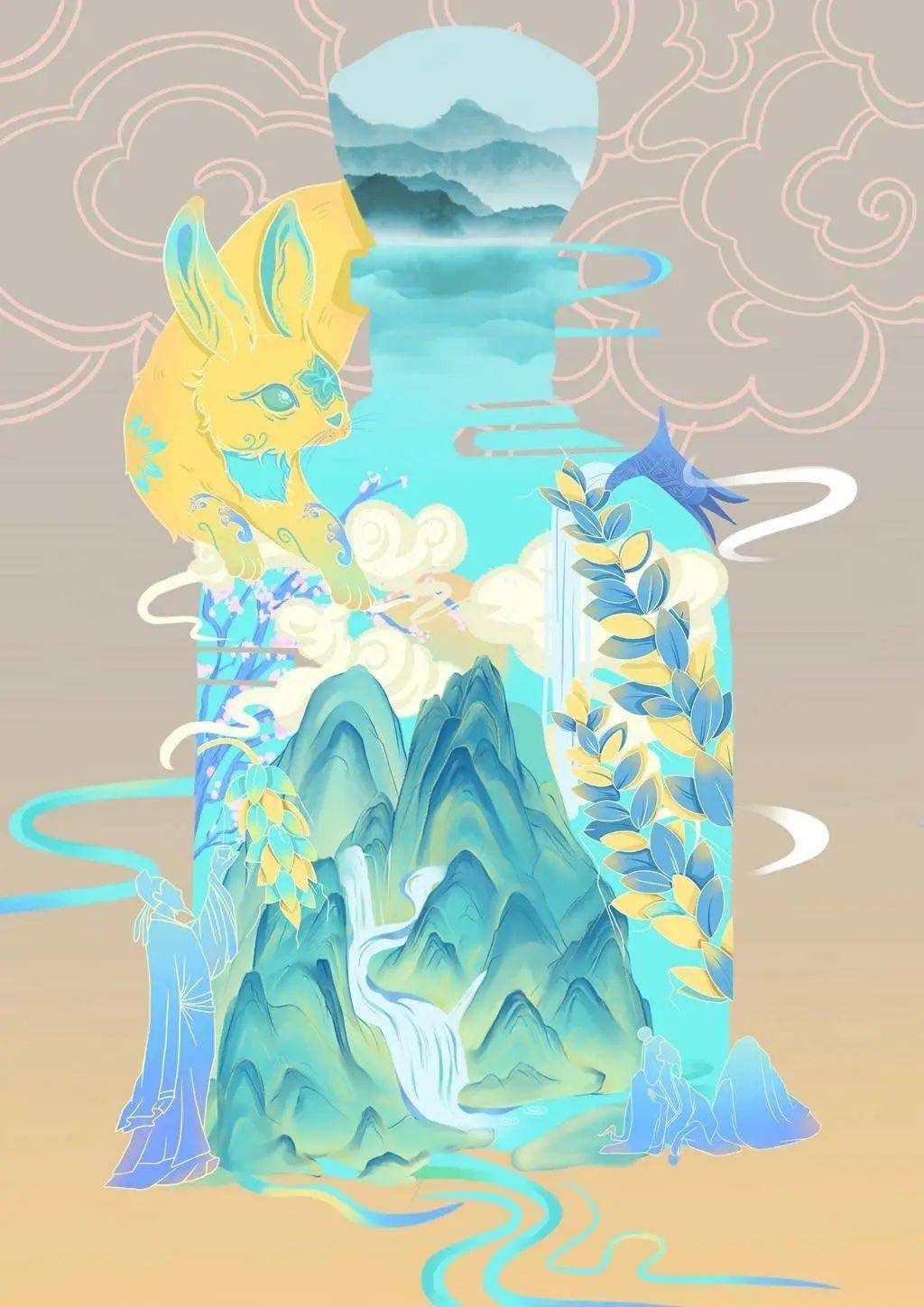 【兔年创意专项赛作品展】一起欣赏小伙伴们八仙过海各显神通的设计