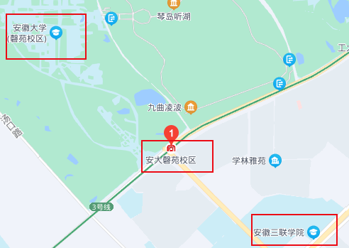 合肥学院位置图片