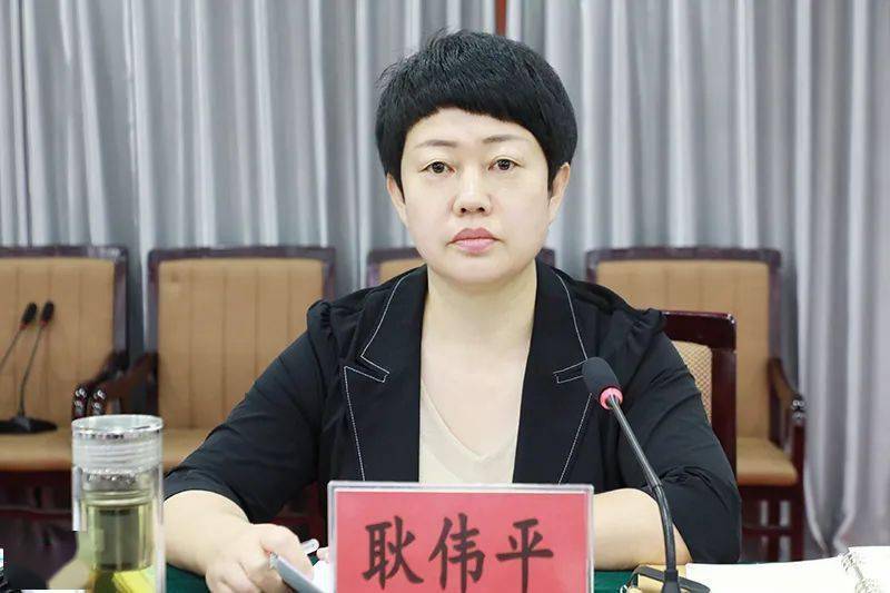 县委书记耿伟平主持会议,王桂冰,赵飞等县领导出席会议;各乡镇党委