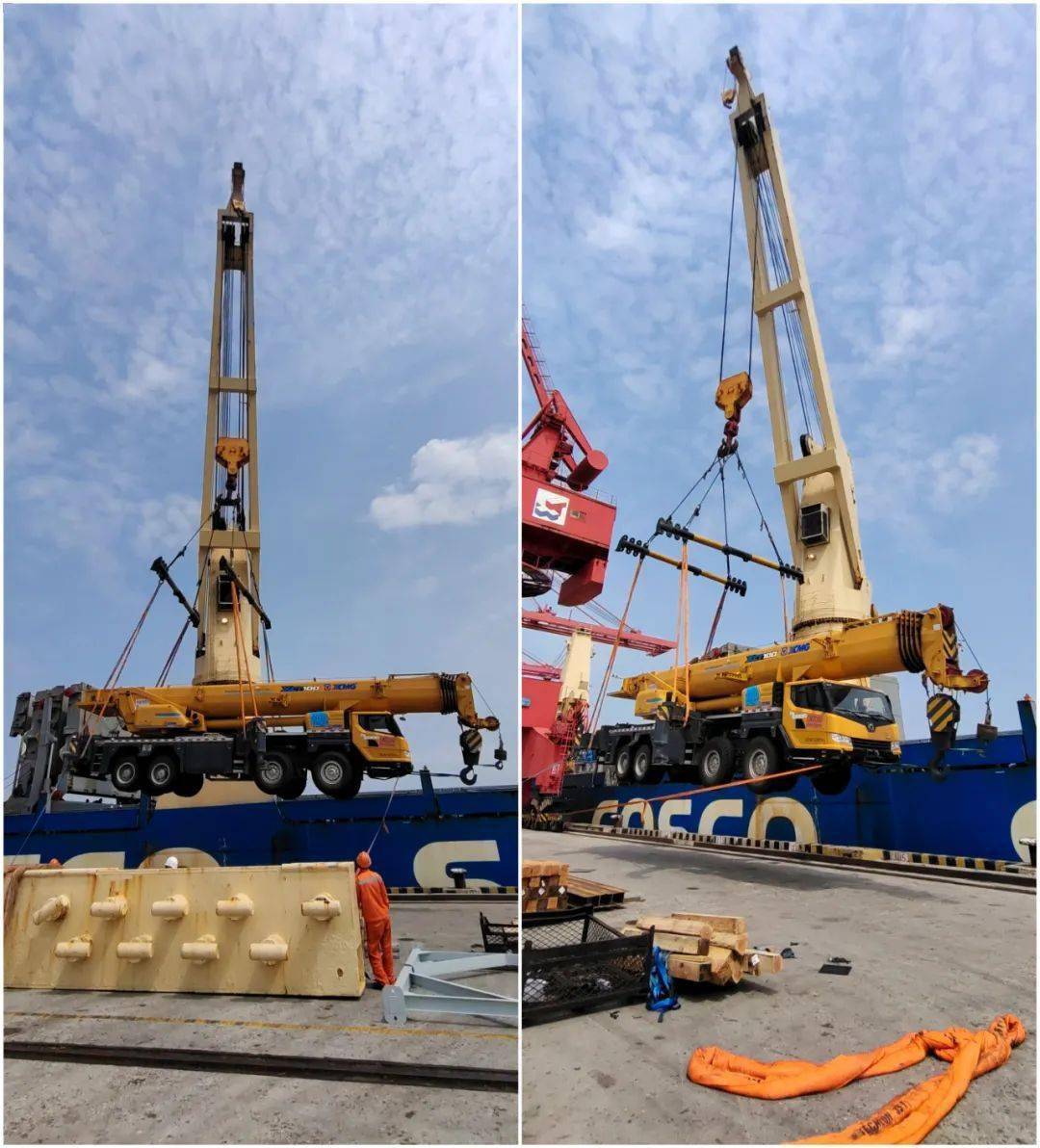 蓝色巨无霸xca1600,出征南亚!_的项目_徐工_中国