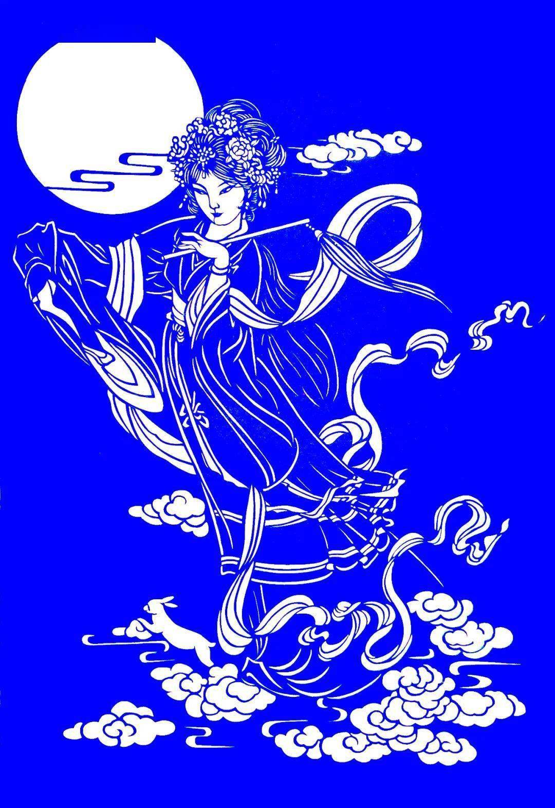 入选作品《嫦娥奔月》《花好月圆》.