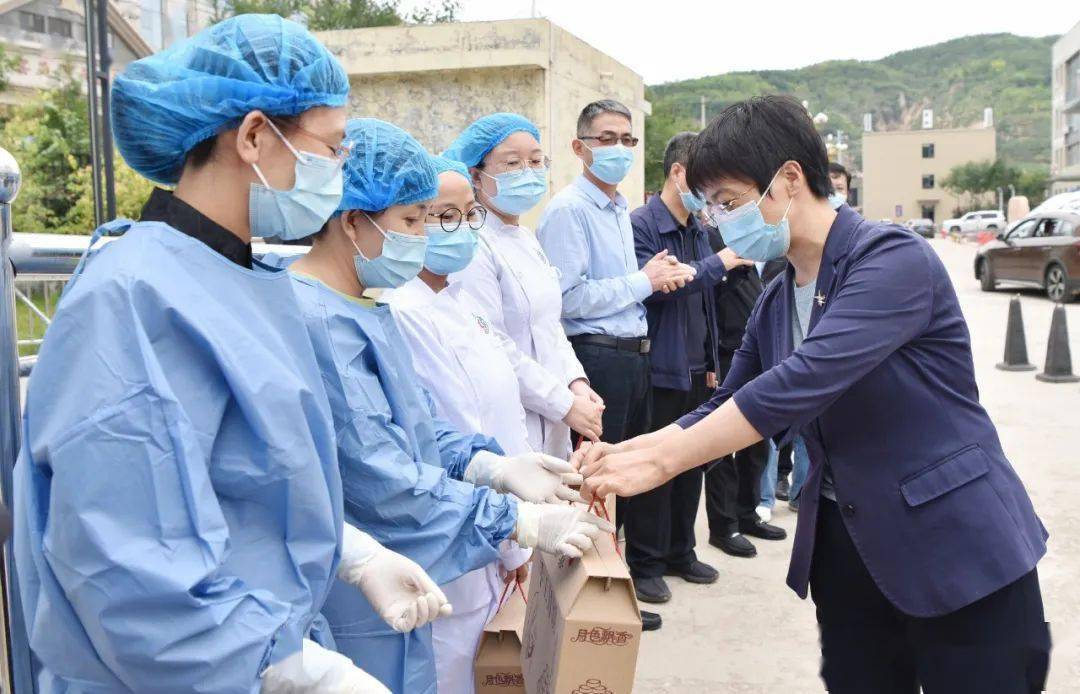 临县领导看望慰问疫情防控一线工作人员_姚树山_全县_人民