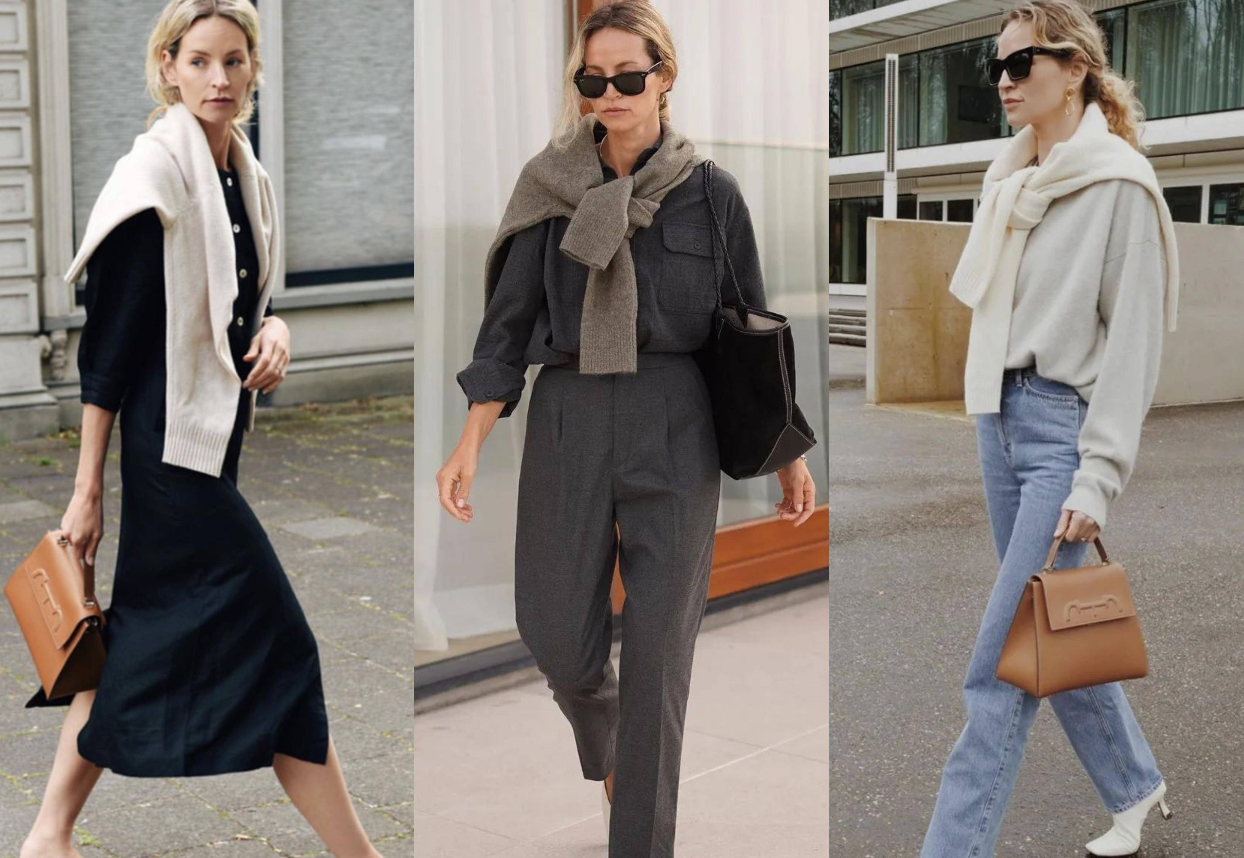 被全网夸衣品好的她,教你北欧极简风穿搭,高级感十足_anouk_yve_廓形