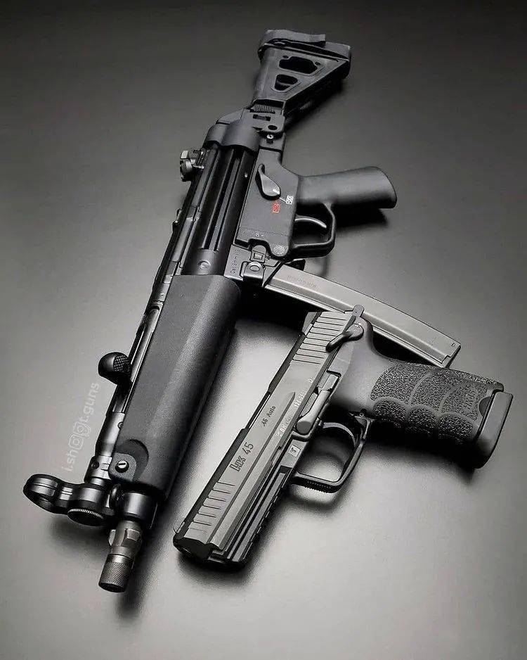 【强力干将】hk公司hk45/hk45c手枪美图欣赏_火器_视频_战术