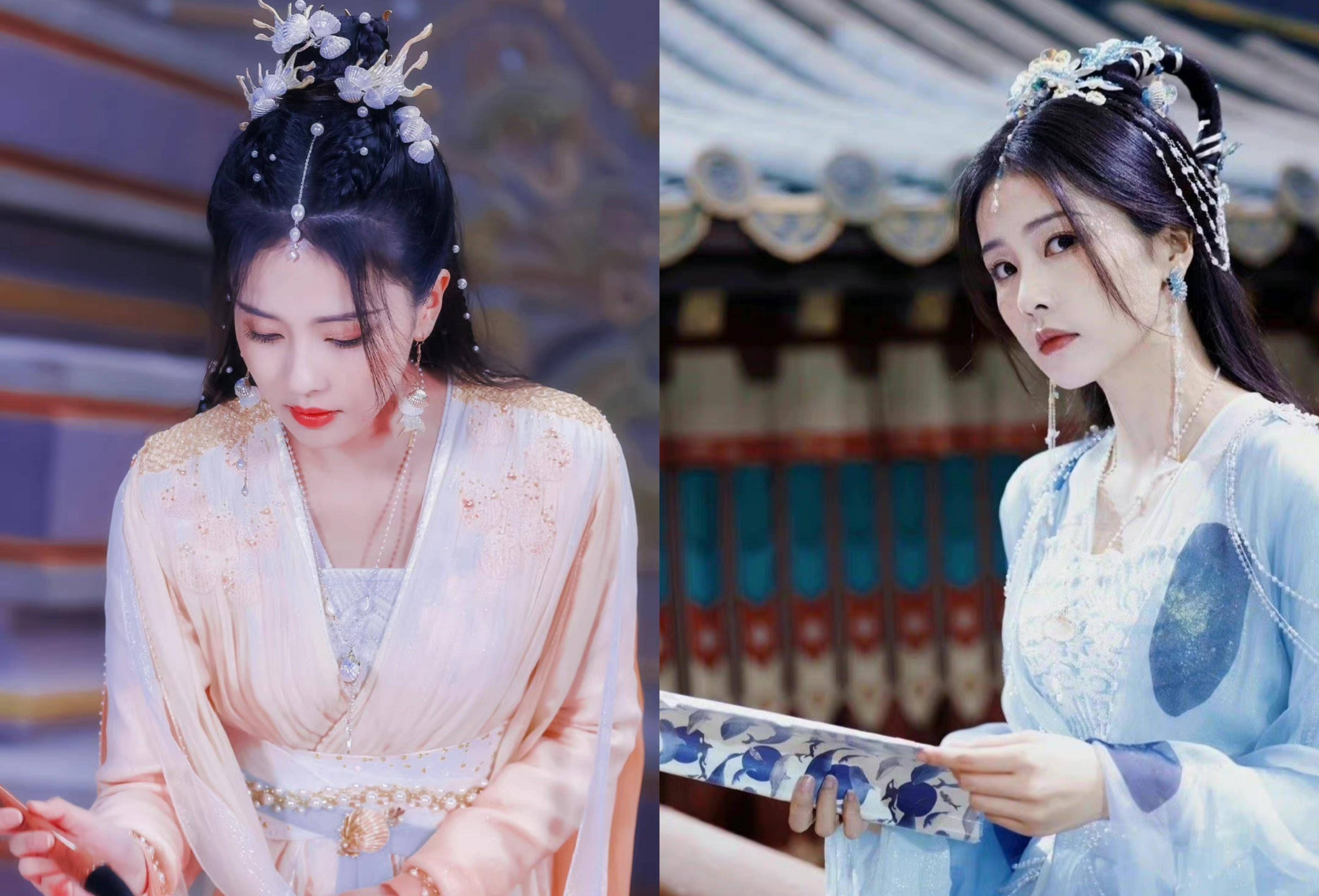 《宁安如梦》杀青,白鹿两部待播古装剧造型赢麻了_头饰_服饰_长月