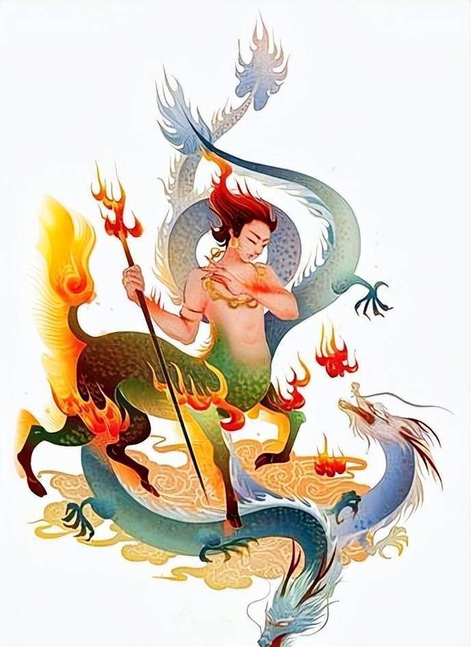 其实他还是帮人们做了许多事情的火神_炎帝一_共工_故事