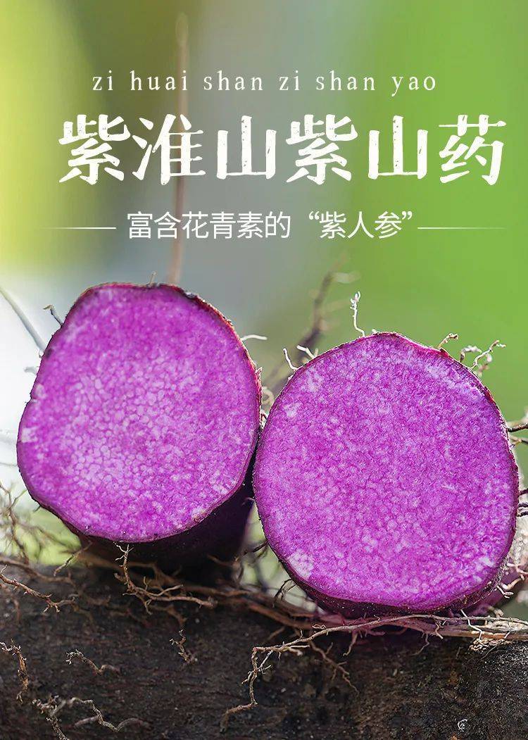 辰颐物语:富含花青素的"紫人参",紫淮山紫山药,秋冬季就吃它_到货_时