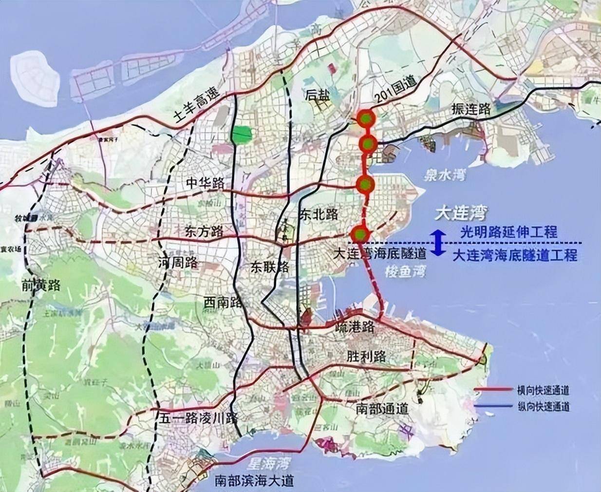 它是我国北方地区首条跨海沉管隧道,长51公里,就在大连境内