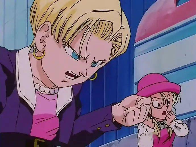 七龙珠壁纸:克林与18号_克林_壁纸