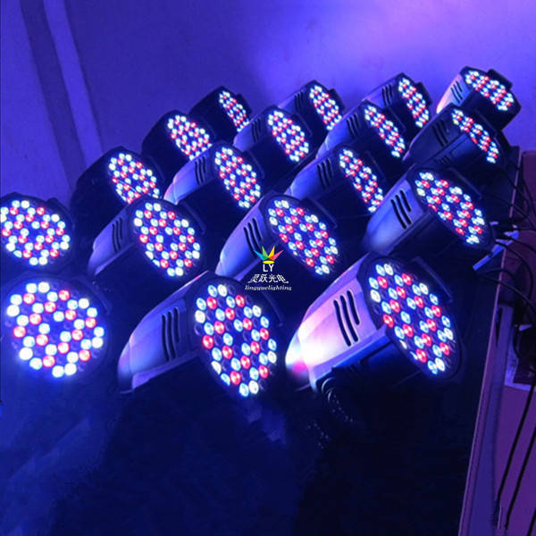 白色婚庆led染色帕灯 54颗3wled帕灯 舞台led帕灯54颗led不防水帕灯