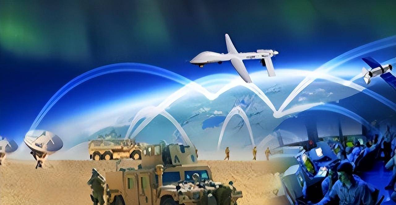美国使用了新型的战争模式,即海陆空信息化立体战争,直接把伊拉克打得