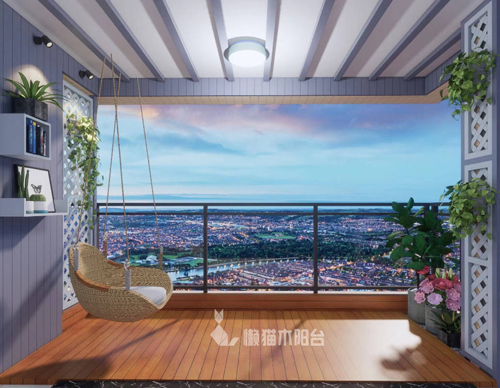 6平方休闲阳台如何装修好看?